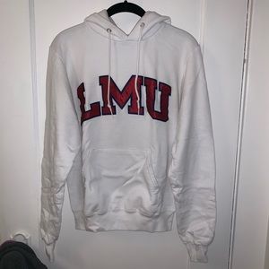 LOYOLA MARYMOUNT LMU Champion White Hoodie X Small